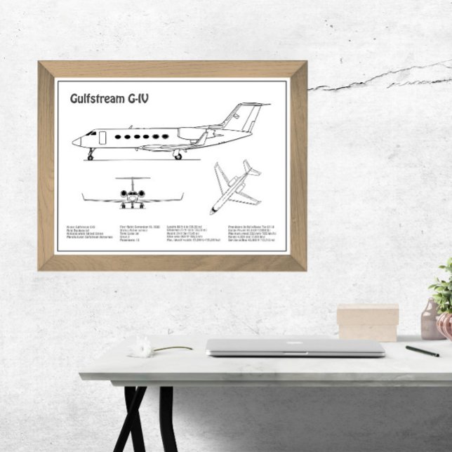 Foto Gulfstream G-IV - Planos de Impressão Bluetooth de (Criador carregado)