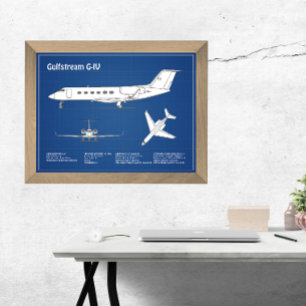 Foto Gulfstream G-IV - Planos de Impressão Bluetooth de
