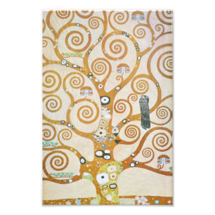 Foto Gustav Klimt A Árvore Da Vida Art Nouveau