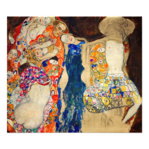 Foto Gustav Klimt - A Noiva (inacabado)