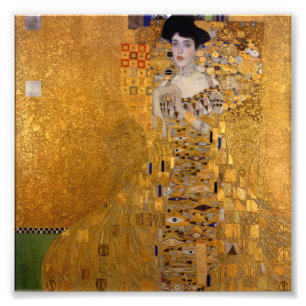 Foto Gustav Klimt,Adele,Art nouveau,deco,ouro,pinturas