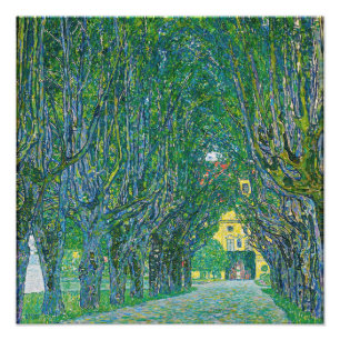 Foto Gustav Klimt - Avenida no Parque Schloss Kammer