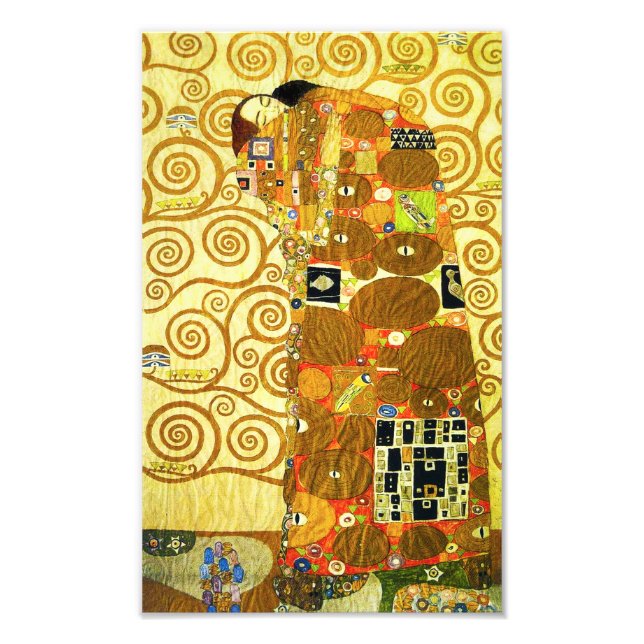 Foto Gustav Klimt Fulfillment Impressão (Frente)