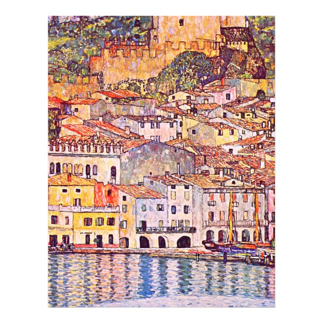 Foto Gustav Klimt. Malcesine am Gardasee (Frente)