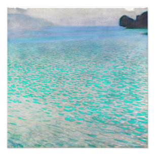 Foto Gustav Klimt - No Lago Attersee