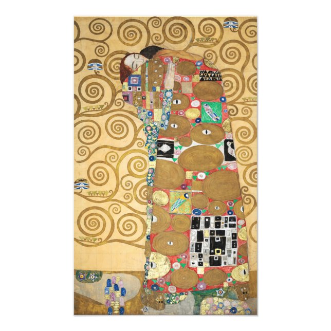 Foto Gustav Klimt - Realização, Friso Stoclet (Frente)