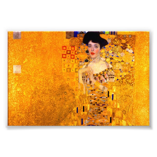 Foto Gustav Klimt Retrato de Adele Bloch Bauer (Frente)