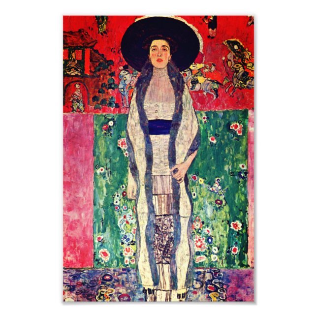 Foto Gustav Klimt Retrato de Adele Bloch-Bauer II (Frente)