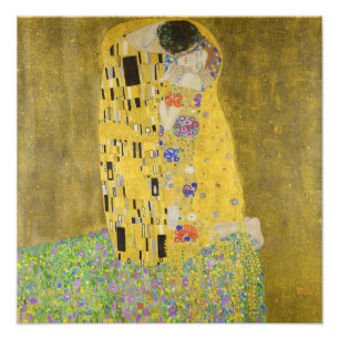 Foto Gustav Klimt - The Biss