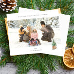 Foto H Chic Panorâmica - Árvore de inverno<br><div class="desc">Envie seus desejos de Natal ou Feriado com toneladas de festas de Natal e em estilo com a sua Foto H Chic Panorâmica - Feriado na Árvore de Inverno ou Cartão de Natal. Opção Horizontal / paisagem.</div>