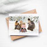 Foto H Chic Panorâmica - Preto e Branco<br><div class="desc">Envie seus desejos de Natal ou Feriado com toneladas de festas de Natal e em estilo com a sua Foto H Chic Panorâmica - Férias de Árvore de Natal ou Cartão de Natal. Opção Horizontal / paisagem.</div>