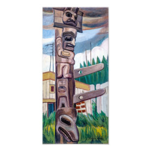 Foto Haida Totem Emily Carr