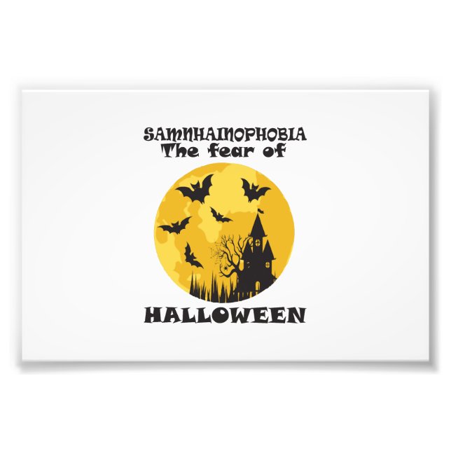 Foto Halloween engraçado (Frente)