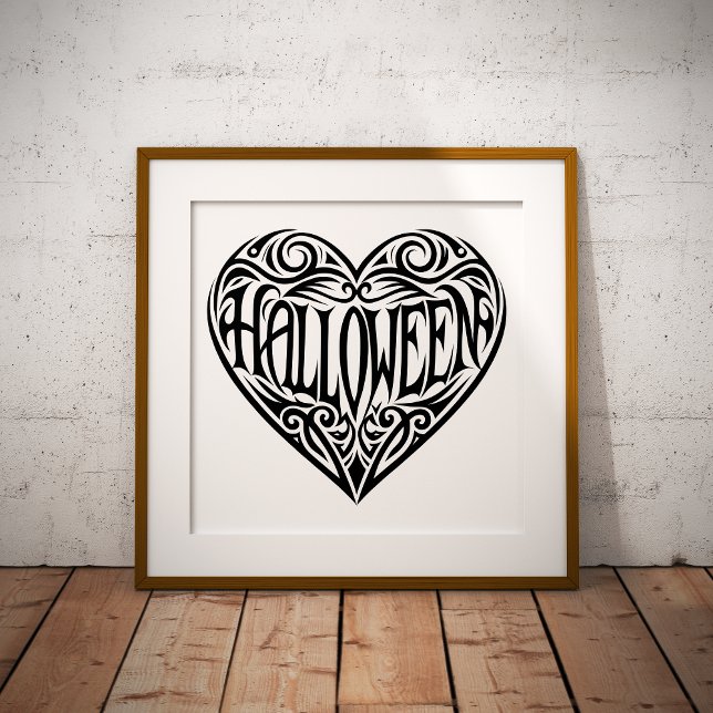 Foto Halloween Heart, Black Heart, Holiday (Criador carregado)