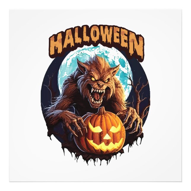 Foto Halloween Werewolf (Frente)