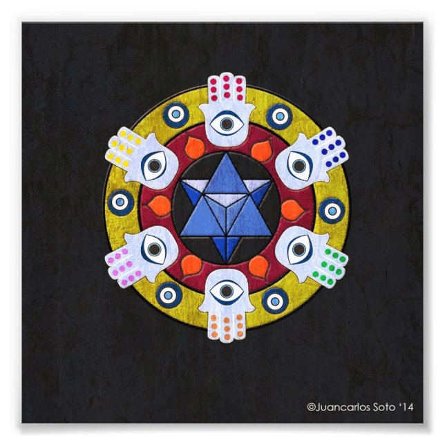 Foto Hamsa Mandala (Frente)