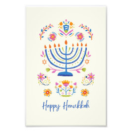 Foto Hanukkah minnorah poster