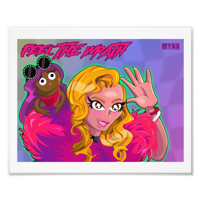 Foto Harley Cameron Impressão (Frente)