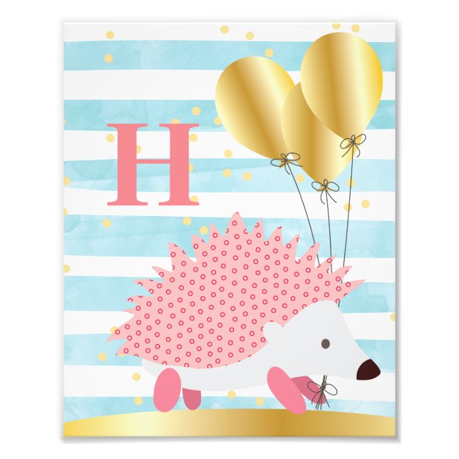 Foto Hedgehog Wall Art - Personalize-a! (Frente)