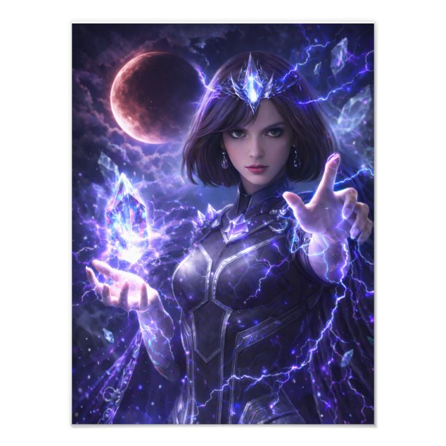 Foto Heldin der Sterne – Cosmic Magic Poster (Frente)