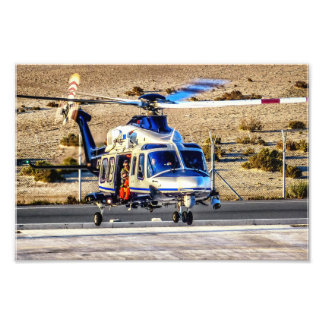 Foto Helicóptero da Polícia