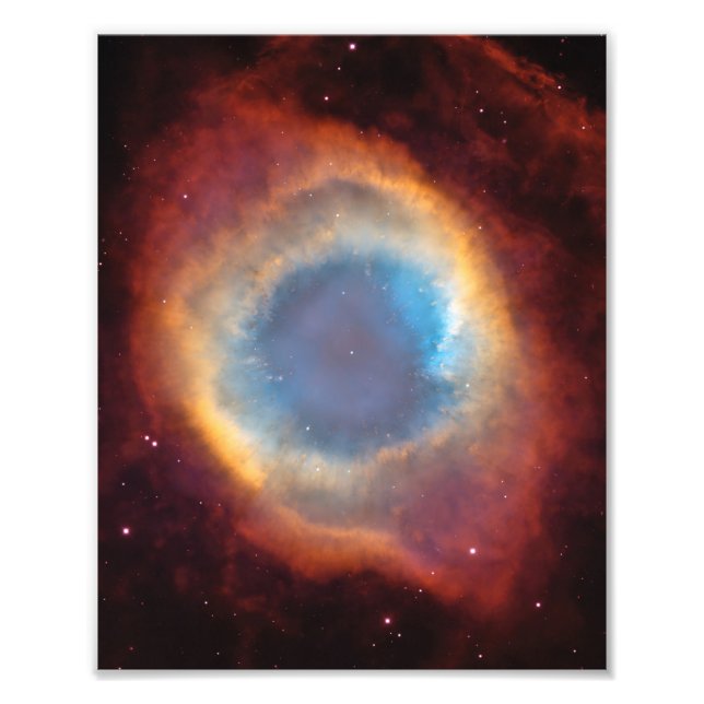 Foto Helix Nebula, do Hubble (Frente)