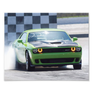 Foto Hellcat do desafiador de Dodge
