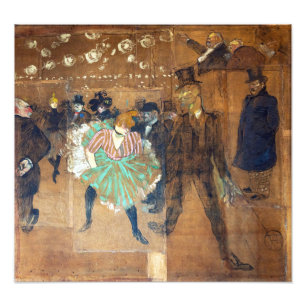 Foto Henri de Toulouse-Lautrec - Dança no Rouge