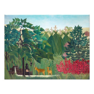 Foto Henri Rousseau - A Cachoeira