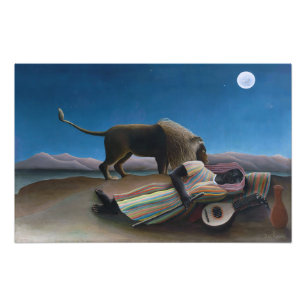 Foto Henri Rousseau - A Cigana Adormecida