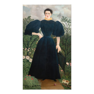 Foto Henri Rousseau - Retrato de Madame M.