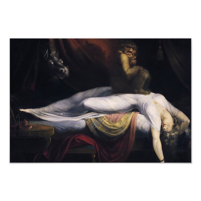 Foto Henry Fuseli - O Pesadelo (Frente)