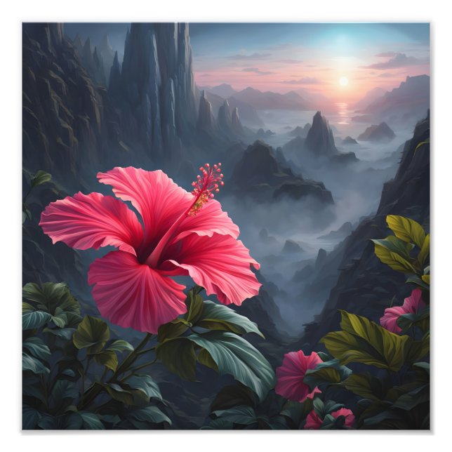 Foto Hibiscus Sunset (Frente)
