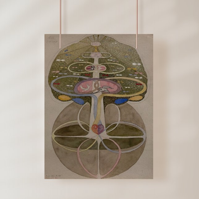 Foto Hilma Af Klint, Árvore Do Conhecimento N.º 1, Abst (Criador carregado)