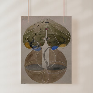 Foto Hilma Af Klint, Árvore Do Conhecimento N.º 2, Abst
