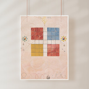 Foto Hilma Af Klint, O Dez Maior Nº10, Abstrato Art