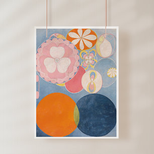 Foto Hilma Af Klint, O Dez Maior No2, Abstrato Art