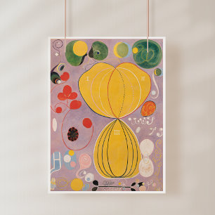Foto Hilma Af Klint, Os Dez Maiores No7, Abstrato Art