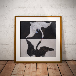 Foto Hilma Af Klint, The Swan No.1, Abstrato Art