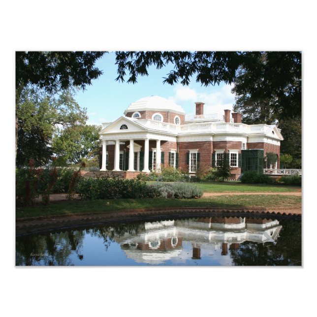 Foto História refletida em Monticello (Frente)