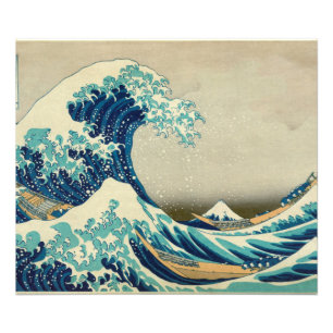 Foto Hokusai Katsushika - Ondas Excelentes