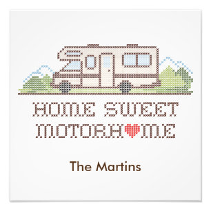 Foto Home Sweet Motor Home Impressão