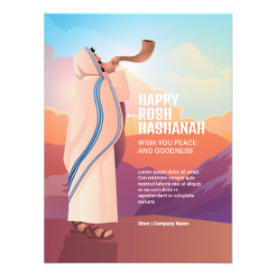 Foto Homem Judeu soprando o Chifre de Shfar Ram