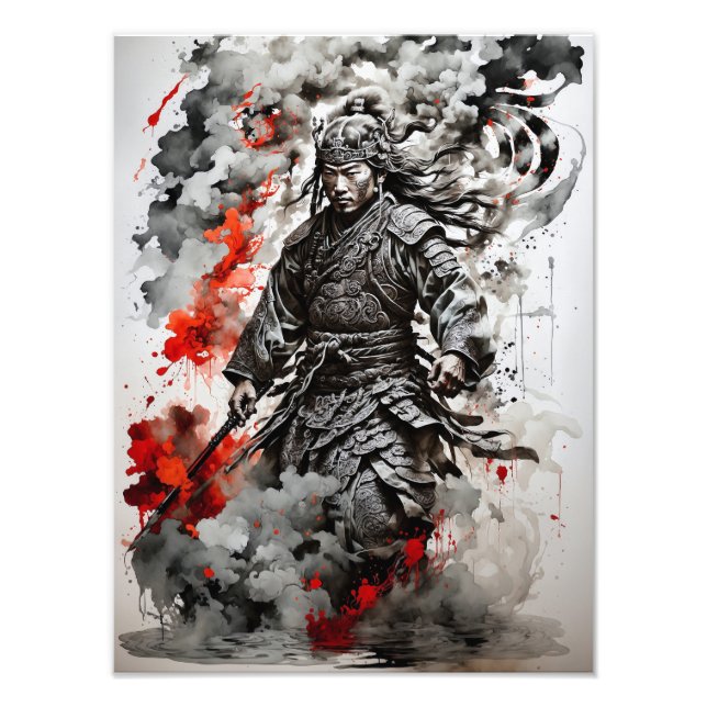 Foto Homem Mongol Warrior A (Frente)