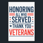 Foto Honrando Todos Que Serviram Obrigado Dia dos Veter<br><div class="desc">Honrando Todos Que Serviram Obrigado Veteranos Dia Bandeira Americana</div>