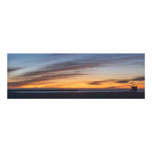 Foto Horário do ouro do Sunset - Venice Beach, CA