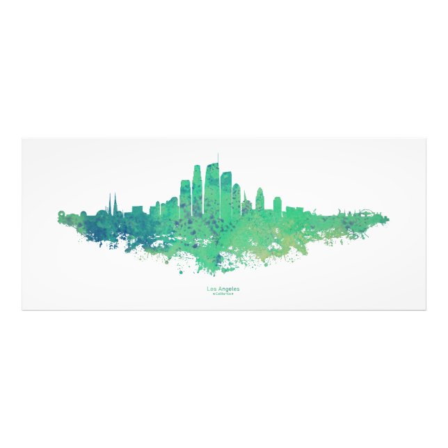 Foto Horizonte de Los Angeles - Verde Menta (Frente)