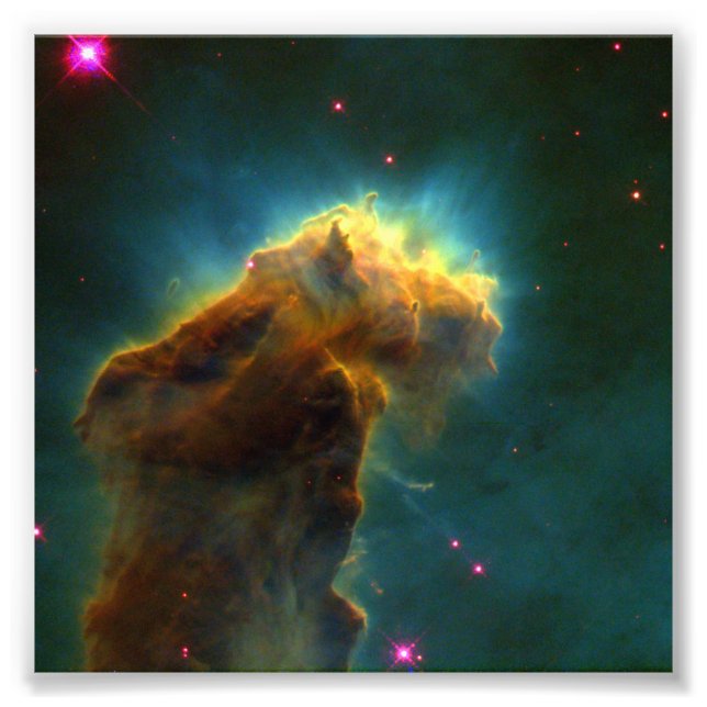 Foto Hubble Eagle Nebula M16 (Frente)