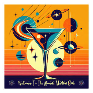 Foto Idade Espacial Bem-Vindo Ao Clube Atômico Martini