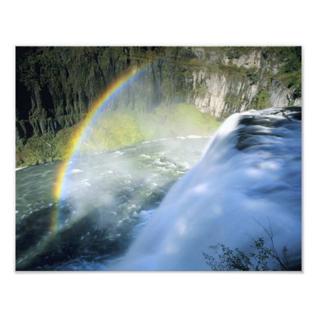 Foto Idaho. EUA. Arco-íris na névoa acima de Upper Mesa (Frente)